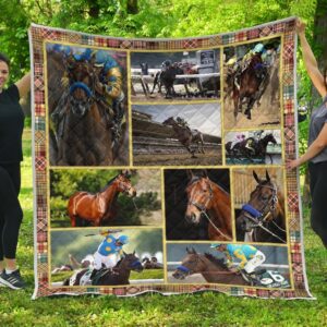 American Pharoah Quilt  Quilt